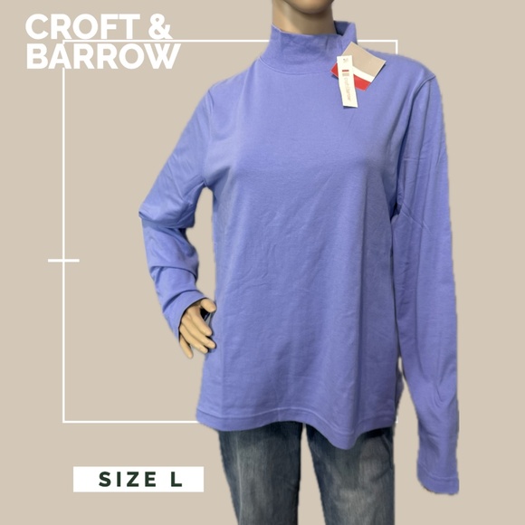croft & barrow Tops - CROFT & BARROW Turtleneck NWT (Size Large)